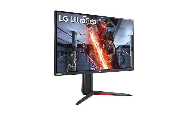 LG Monitor de jogo Full HD IPS 1ms (GtG) UltraGear™ de 27” com NVIDIA® compatível com G-SYNC®, 27GN650-B