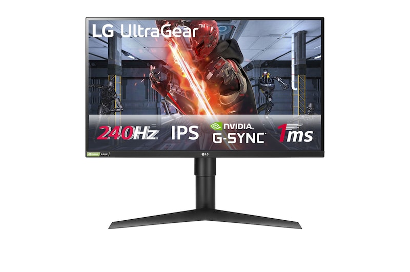 LG Monitor de Gaming Full HD IPS Class UltraGear™ de 27" compatível com G-Sync®, 27GN750-B