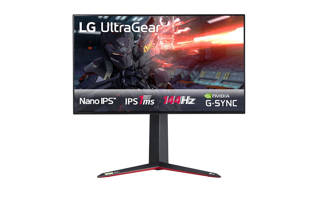 LG Monitor de Gaming Nano IPS 1ms (GtG) UHD 4K UltraGear™ de 27" com VESA DSC, 27GN950-B
