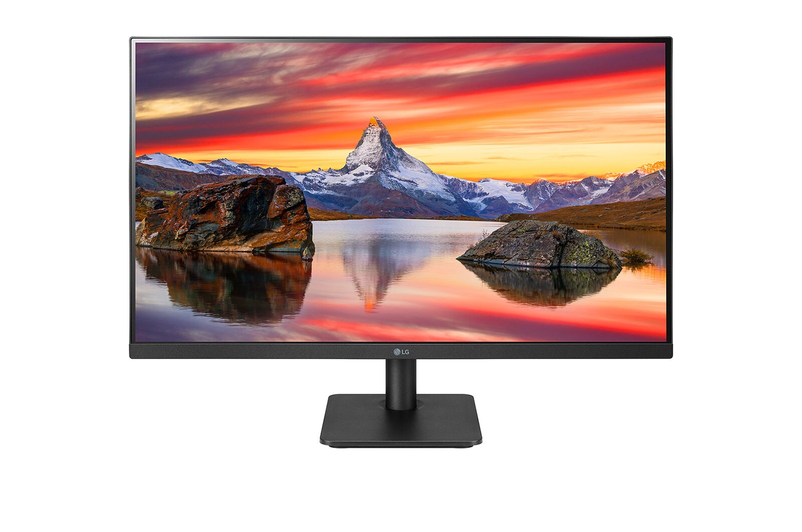 LG Monitor Full HD IPS de 27" com design praticamente sem moldura em 3 lados, 27MP400-B