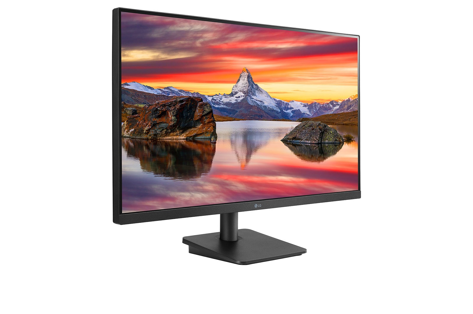 LG Monitor Full HD IPS de 27" com design praticamente sem moldura em 3 lados, 27MP400-B