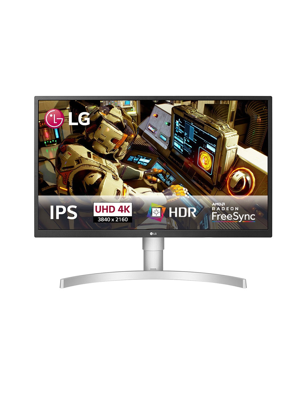 Monitor UHD 4K HDR de 27
