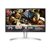 Vista frontal de Monitor UHD 4K HDR de 27&#34; com RADEON Freesync™ e sRGB 98% 27UL550-W