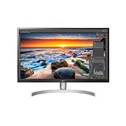 Vista frontal de Monitor UHD 4K HDR de 27&#34; com RADEON Freesync™ e sRGB 98% 27UL850-W