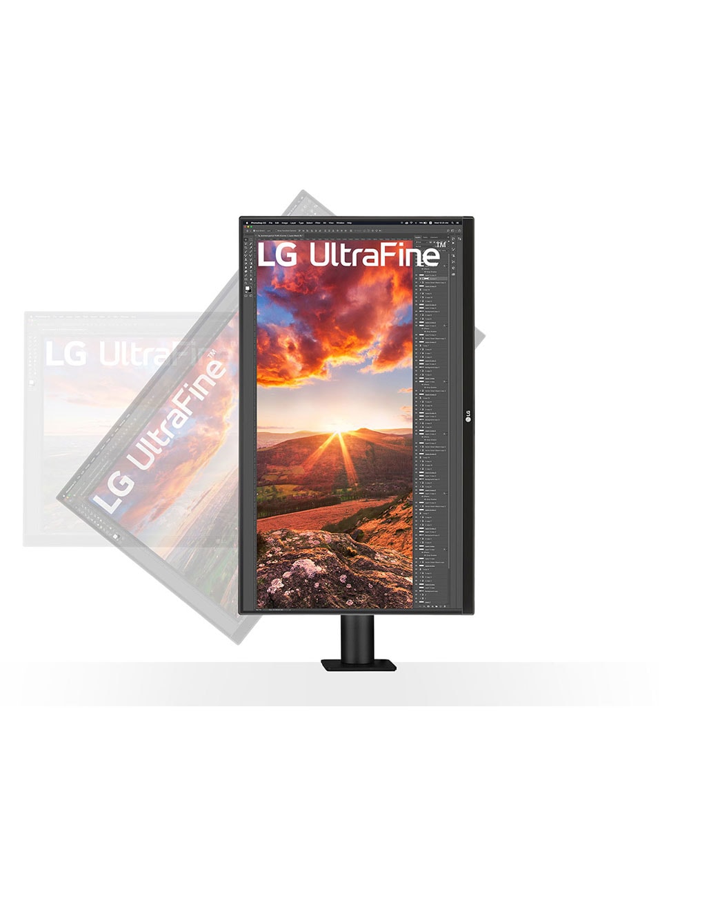 Monitor IPS Ergo UHD 4K de 27" com USB Type-C™ - 27UN880-B | LG PT