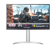 Vista frontal de Monitor UHD 4K IPS de 27&#34; com VESA DisplayHDR™ 400 27UP650-W