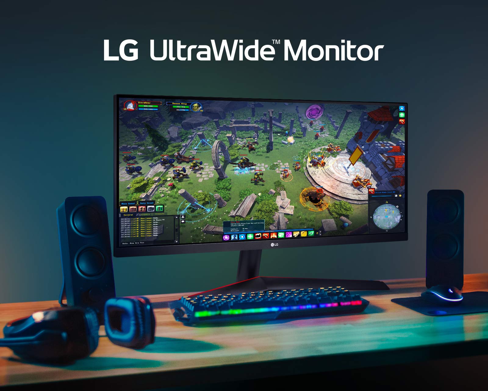 Monitor IPS HDR Full HD UltraWide™ de 29