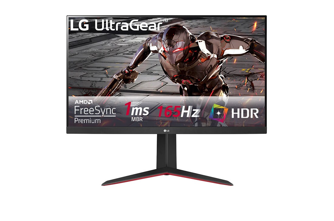 Monitor LG UltraGear™ Gaming QHD com 165Hz, 1ms MBR de 31.5