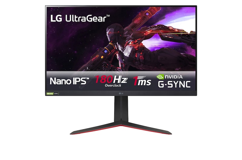 LG Monitor de jogo Nano IPS 1 ms UltraGear™ de 31,5” com NVIDIA® compatível com G-SYNC®, 32GP850-B