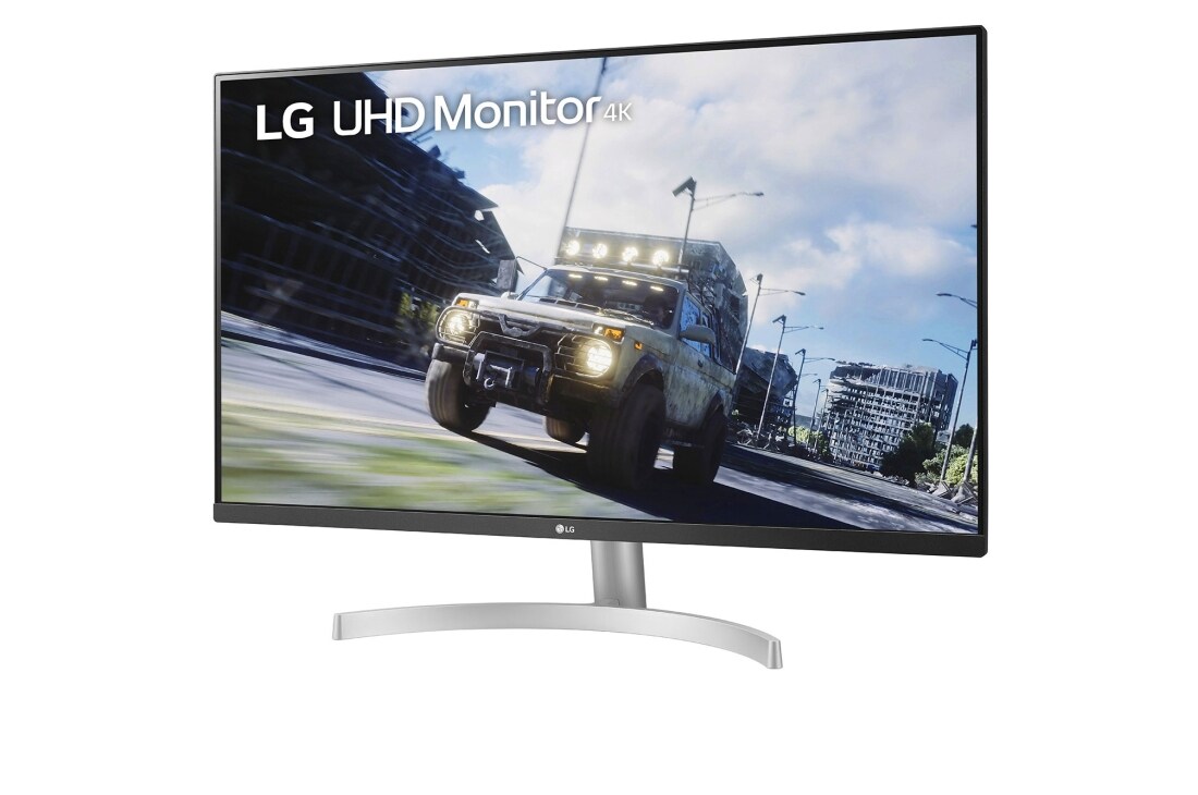 LG モニター　32UN500-W 31.5インチ　4K Monitor 4K UHD HDR de 31,5