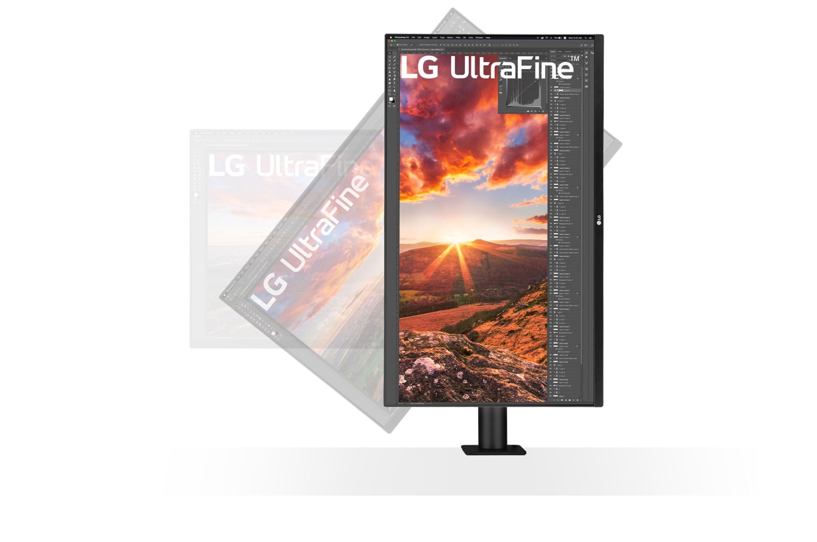 LG UltraFine™ Display Ergo de 32" com HDR10, 32UN880-B