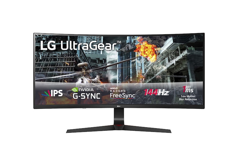 LG Monitor Gaming UltraGear™ de 34" compatível com G-Sync®, 34GL750-B