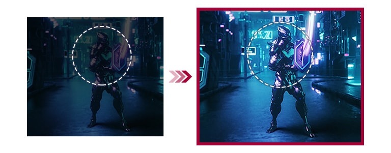 simulação do Black Stabilizer em comparação com o modo convencional em que o Black Stabilizer não é suportado