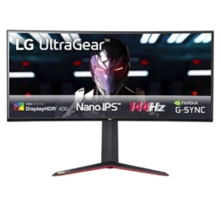 新版 Monitor 34 de (GtG) 1ms IPS Nano Curvo Gaming UltraGear™ ディスプレイ・モニター本体