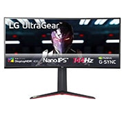 LG Monitor UltraGear™ Gaming Curvo Nano IPS 1ms (GtG) de 34", 34GN850P-B