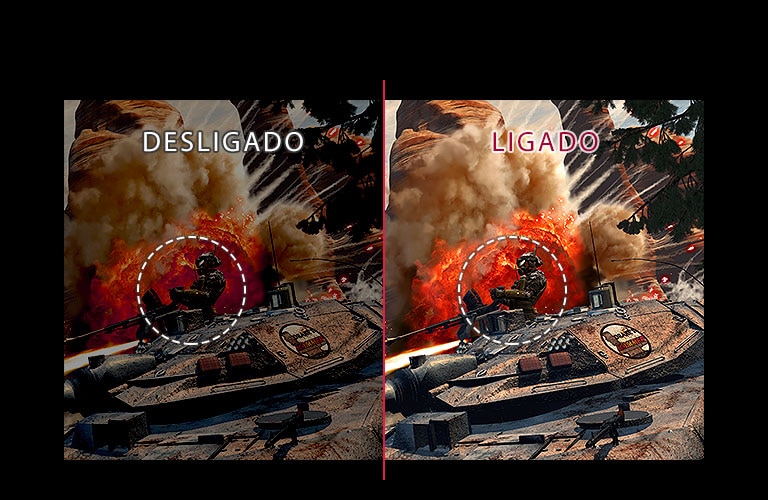 Black Stabilizer: DESLIGADO VS. LIGADO