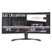 Vista frontal de Monitor IPS 34&#39;&#39; UltraWide Curvo QHD 34WN80C-B