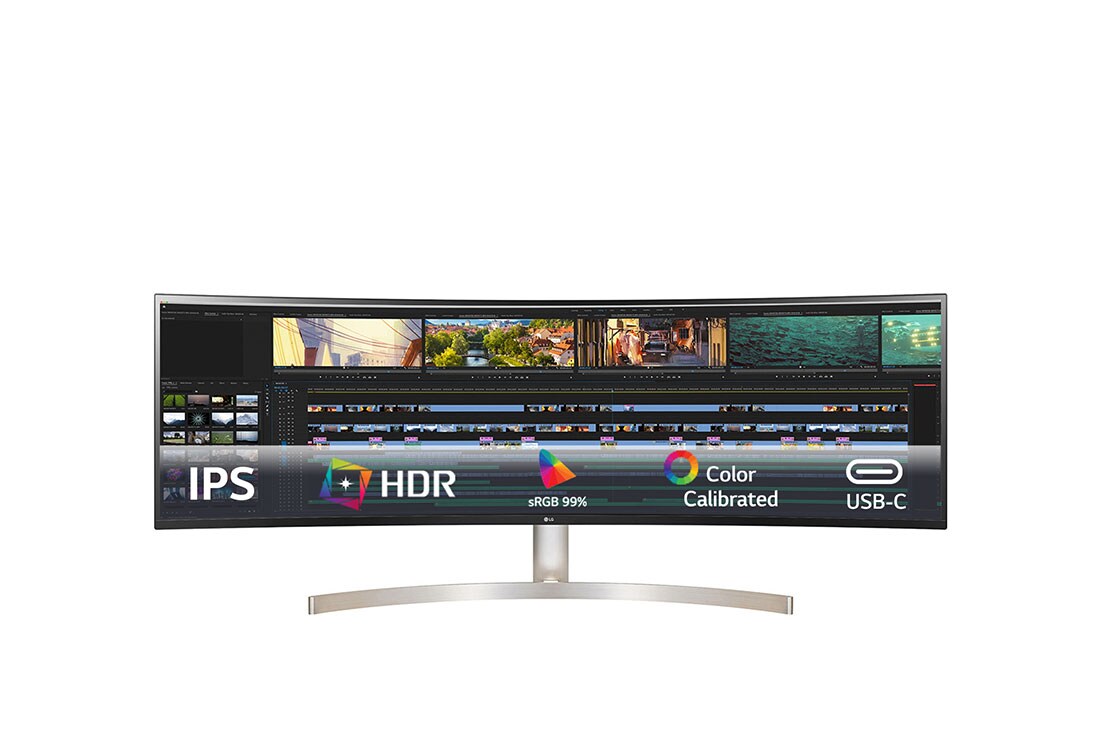 LG Monitor QHD UltraWide Dual com HDR 10 e 2 Colunas, 49WL95C-W