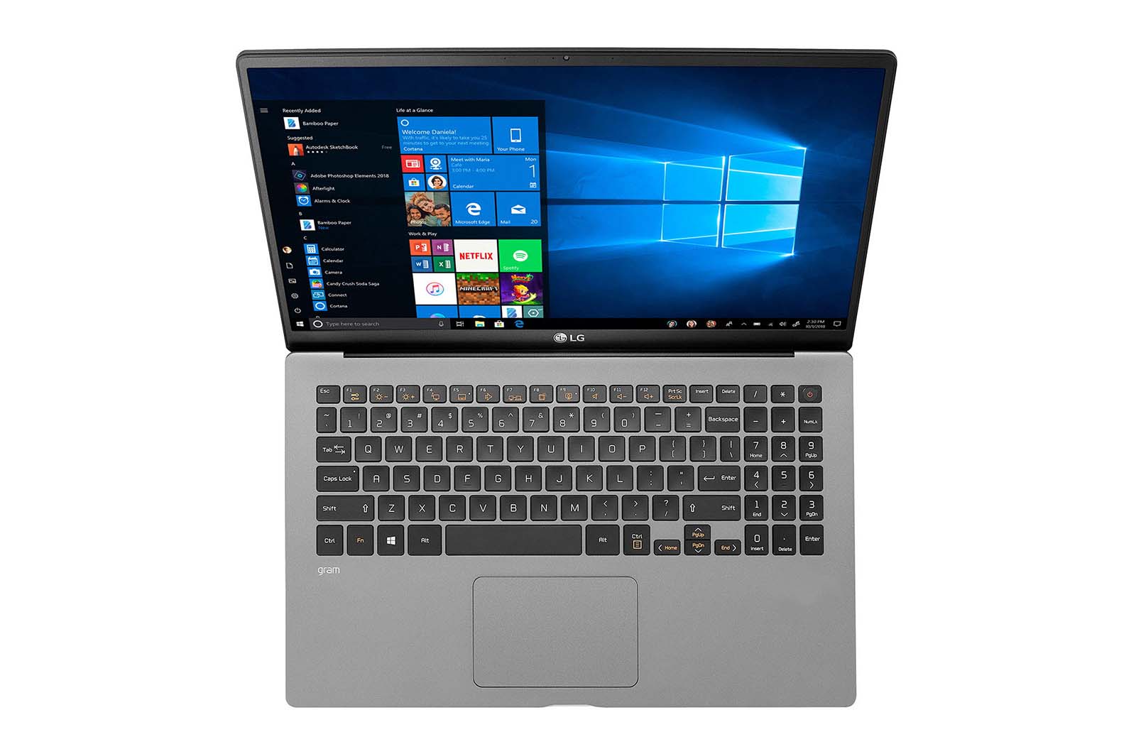 LG gram 15 ultraleve com Ecrã Touch, 15Z90N-H.AP57P