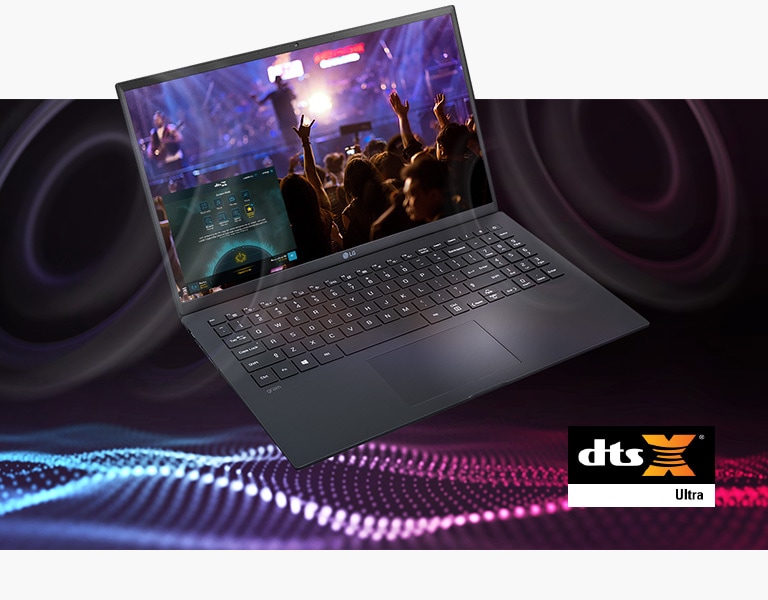 DTS: X Ultra proporcionando uma experiência de som envolvente