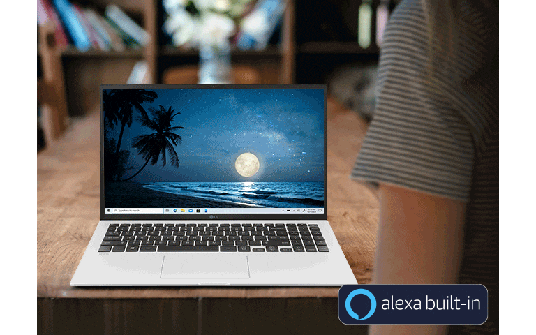 Alexa incorporada no PC para maior comodidade