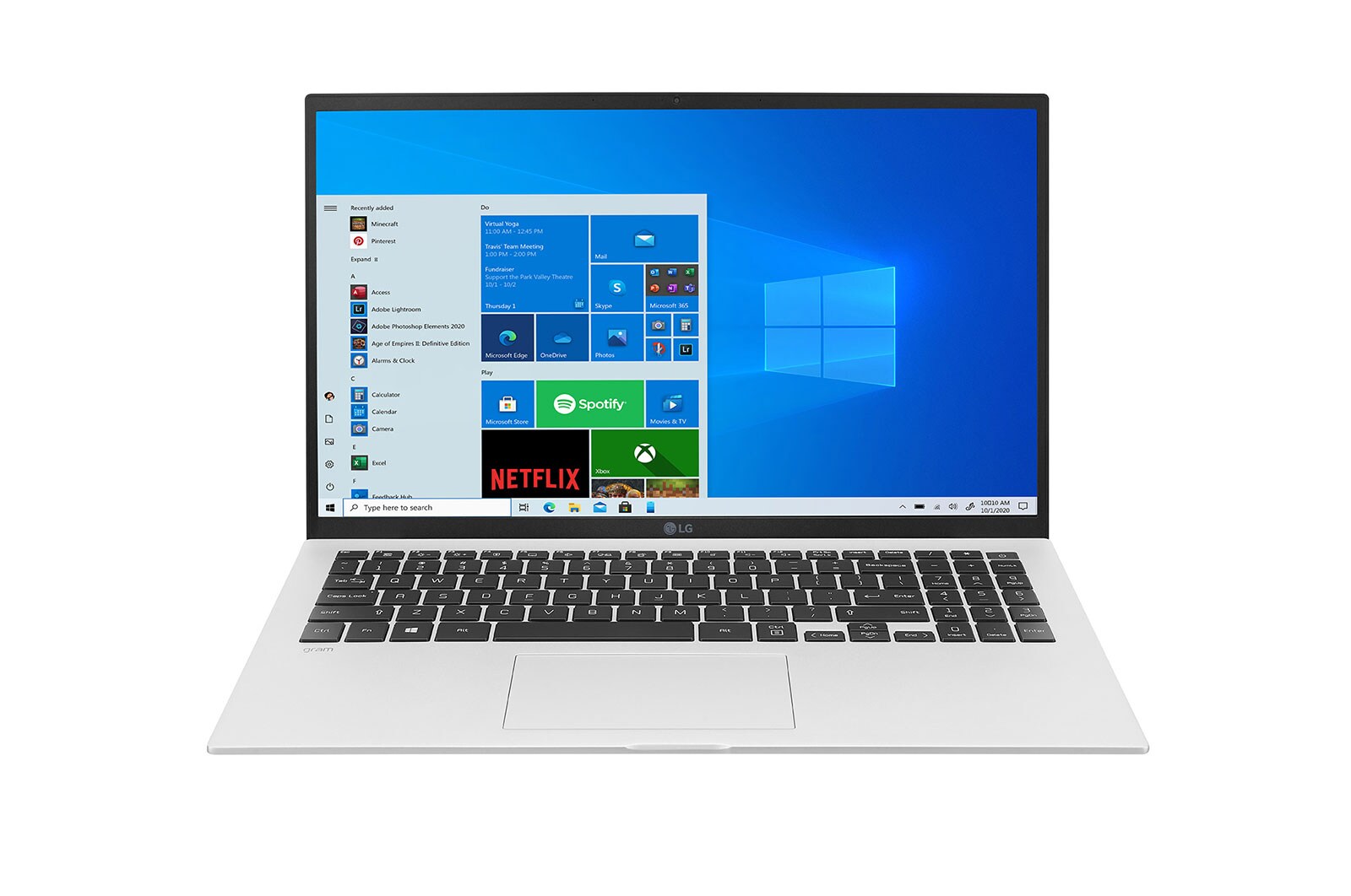 LG Portátil LG gram Ultraleve com ecrã touch 15" IPS e Plataforma Intel® Evo™, 15Z90P-H.AP55P