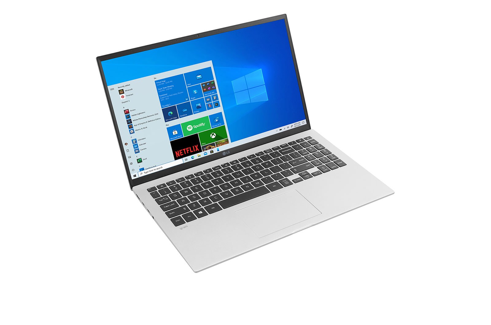 LG Portátil LG gram Ultraleve com ecrã touch 15" IPS e Plataforma Intel® Evo™, 15Z90P-H.AP55P