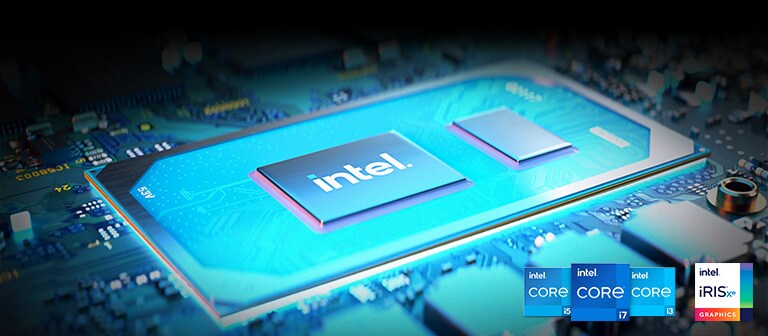 CPU Intel® de 11ª geração que oferece um desempenho poderoso com o processador e memória do sistema mais recentes