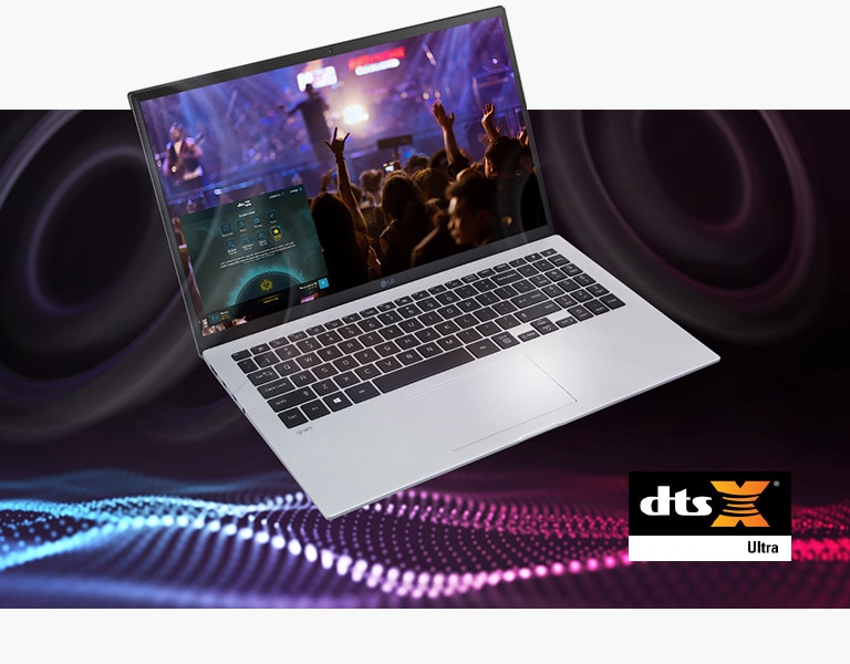 DTS: X Ultra proporcionando uma experiência de som envolvente