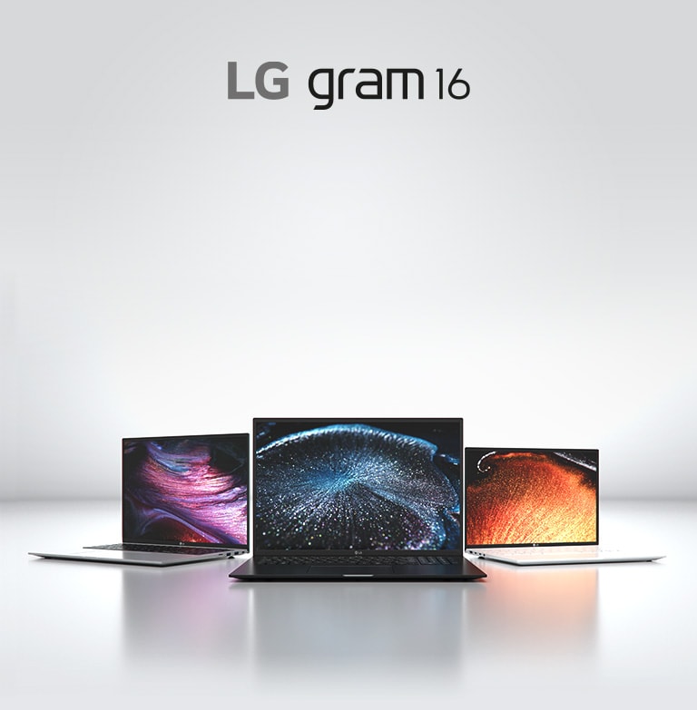 O LG gram 16" oferece todos as características, incluindo o peso leve de sempre