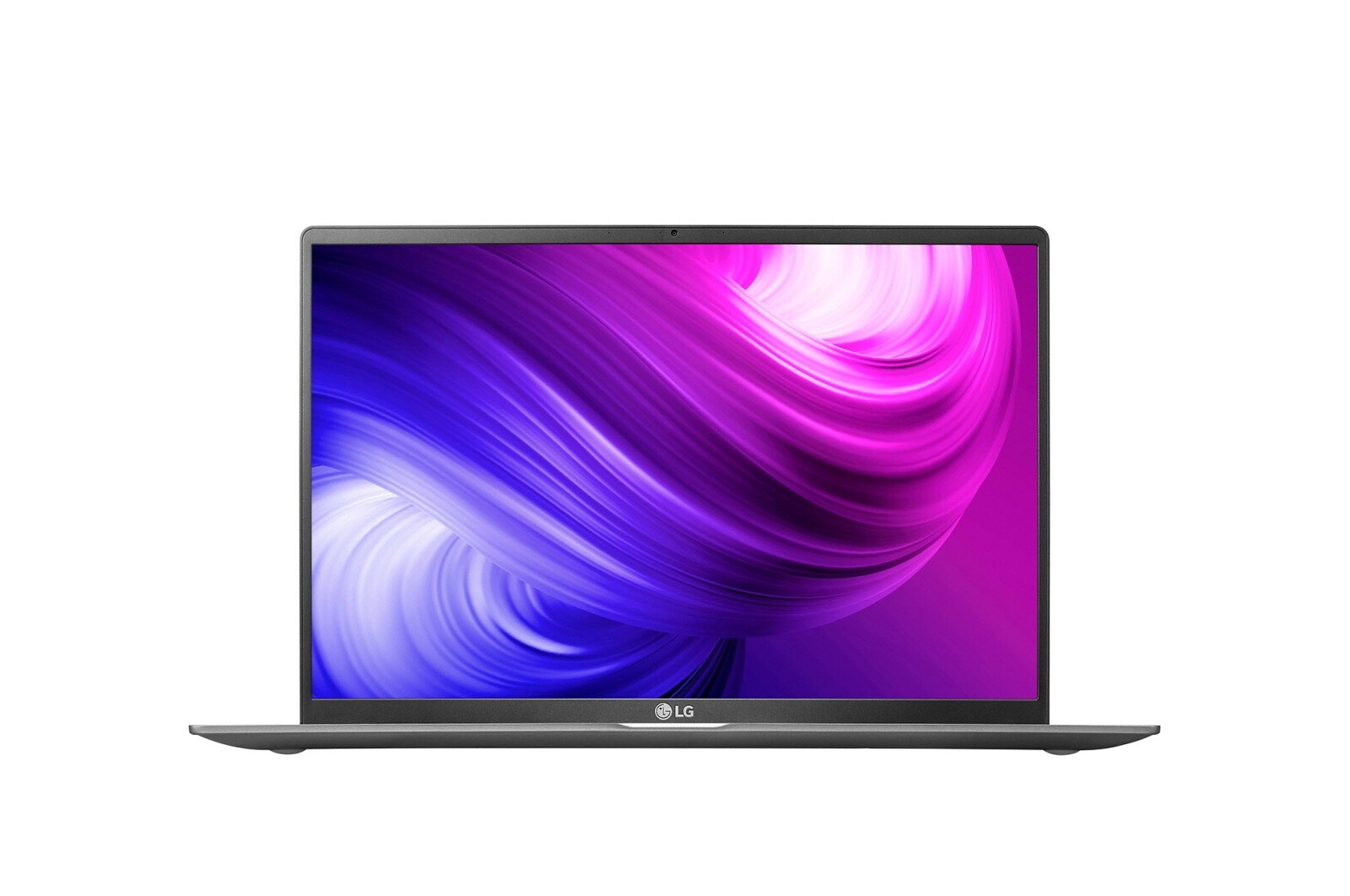 Vista frontal de LG gram 17 ultraleve 17Z90N-V.AP79P