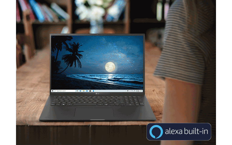 Alexa incorporada para a sua conveniência