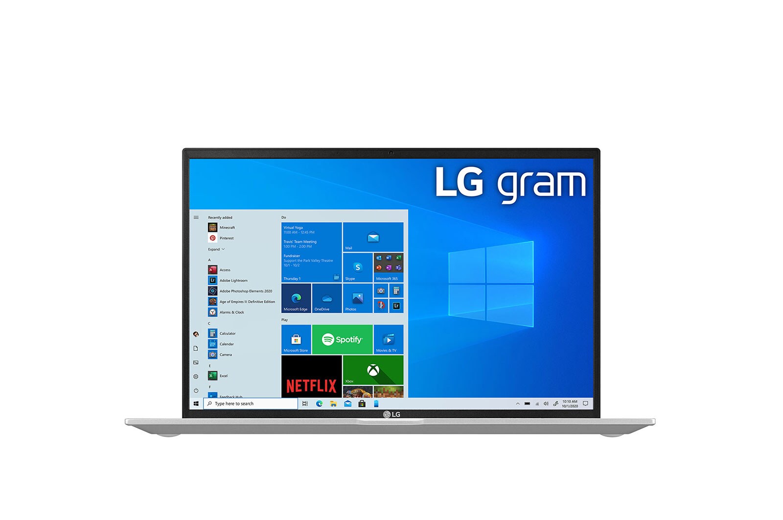 LG Portátil LG gram Ultraleve com ecrã 17'' 16:10 IPS e Plataforma Intel® Evo™, 17Z90P-G.AA75P