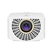 Vista frontal de Projetor Home Cinema CineBeam Full HD com ecrã de 120&#34; e Smart TV HF60LSR