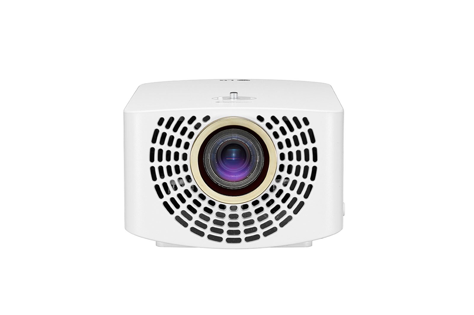 Vista frontal de Projetor Home Cinema CineBeam Full HD com ecrã de 120&#34; e Smart TV HF60LSR