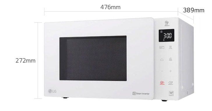 Microondas LG MH6535GDH 25L, Con Grill, i-Wave