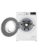 LG Máquina de lavar e secar roupa slim LG F2DV5S85S2W, 8,5/5 kg, eficiência energética C/E, 1200 r.p.m., AI DD™, Steam™, TurboWash™, branco, F2DV5S85S2W