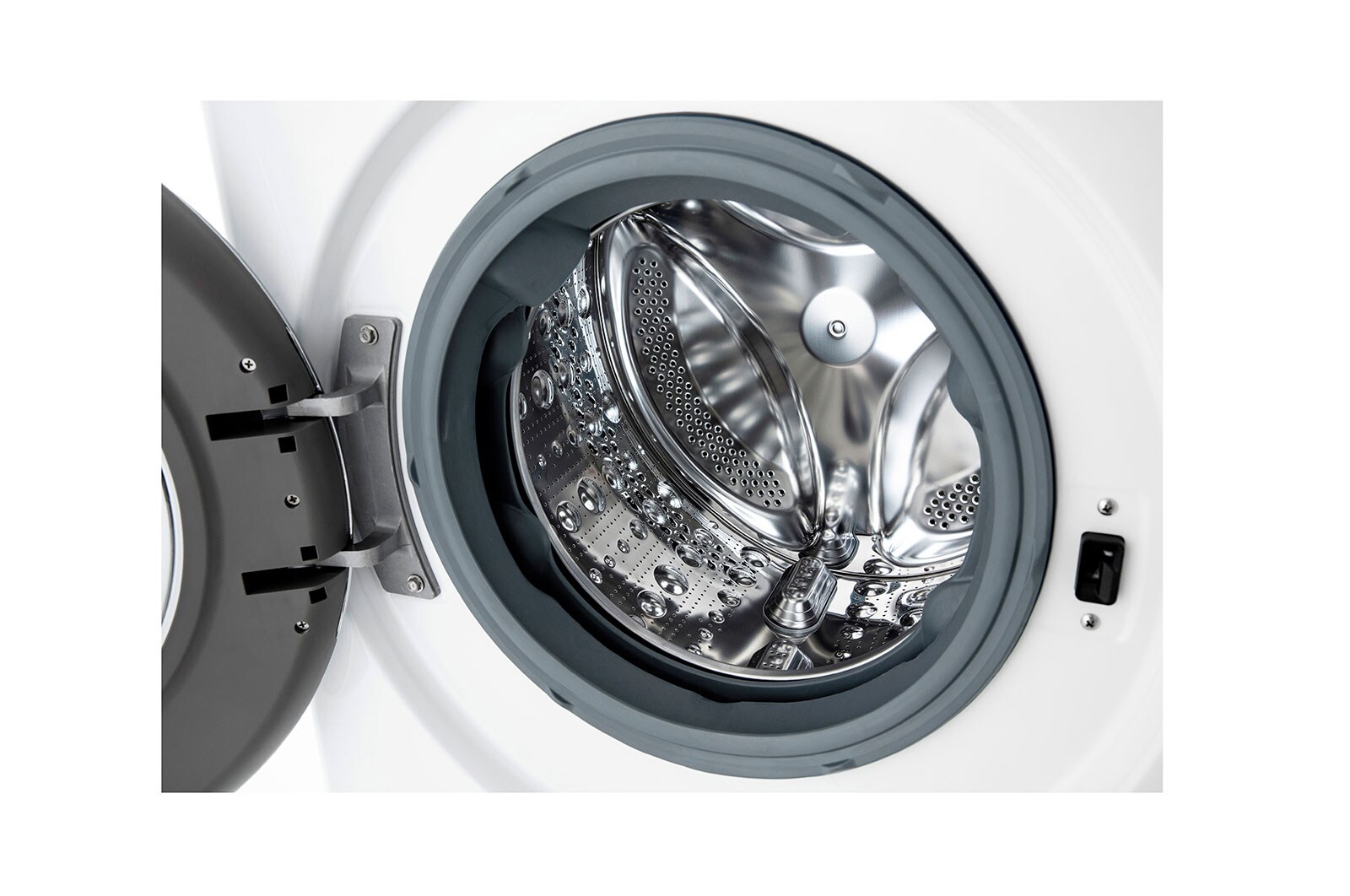 LG Máquina de lavar e secar roupa LG F4DV5010SMW, 10,5/7 kg, eficiência energética B/E, 1400 r.p.m., AI DD™, Steam™, TurboWash™, branco, F4DV5010SMW