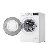 LG Máquina de lavar e secar roupa LG F4DV5010SMW, 10,5/7 kg, eficiência energética B/E, 1400 r.p.m., AI DD™, Steam™, TurboWash™, branco, F4DV5010SMW