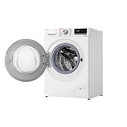 LG Máquina de lavar e secar roupa LG F4DV7009S2W, 9/6 kg, eficiência energética A/E, 1400 r.p.m., AI DD™, Steam™, TurboWash360™, EcoHybrid™, branco, F4DV7009S2W