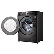 LG Máquina de lavar e secar roupa LG F4DV9510P2B, 10,5/7 kg, eficiência energética A/E, 1400 r.p.m., AI DD™, Steam+™, TurboWash360™, ezDispense™, EcoHybrid™, preto, F4DV9510P2B