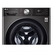LG Máquina de lavar e secar roupa LG F4DV9510P2B, 10,5/7 kg, eficiência energética A/E, 1400 r.p.m., AI DD™, Steam+™, TurboWash360™, ezDispense™, EcoHybrid™, preto, F4DV9510P2B