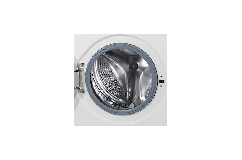 LG Máquina de lavar roupa LG F4J3TN3W, 8 kg, eficiência energética D, 1400 r.p.m., Inverter Direct Drive™, branco, F4J3TN3W