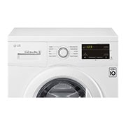 LG Máquina de lavar roupa LG F4J3TN3W, 8 kg, eficiência energética D, 1400 r.p.m., Inverter Direct Drive™, branco, F4J3TN3W