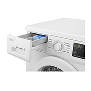 LG Máquina de lavar roupa LG F4J3TN3W, 8 kg, eficiência energética D, 1400 r.p.m., Inverter Direct Drive™, branco, F4J3TN3W