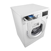 LG Máquina de lavar roupa LG F4J3TN3W, 8 kg, eficiência energética D, 1400 r.p.m., Inverter Direct Drive™, branco, F4J3TN3W