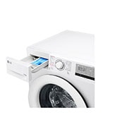 LG Máquina de lavar roupa LG F4WV301S3WE, 10,5 kg, eficiência energética B, 1400 r.p.m., AI DD™, Steam™, branco, F4WV301S3WE
