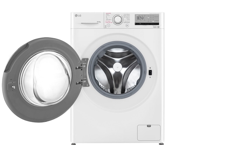 LG Máquina de lavar roupa LG F4WV301S3WE, 10,5 kg, eficiência energética B, 1400 r.p.m., AI DD™, Steam™, branco, F4WV301S3WE