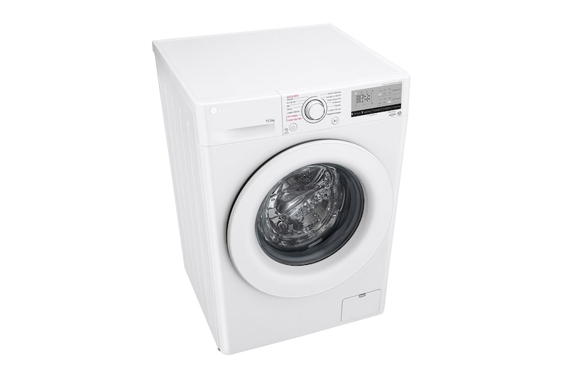 LG Máquina de lavar roupa LG F4WV301S3WE, 10,5 kg, eficiência energética B, 1400 r.p.m., AI DD™, Steam™, branco, F4WV301S3WE