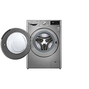 LG Máquina de lavar roupa LG F4WV5009S2S, 9 kg, eficiência energética B, 1400 r.p.m., AI DD™, Steam™, TurboWash™, inox, F4WV5009S2S